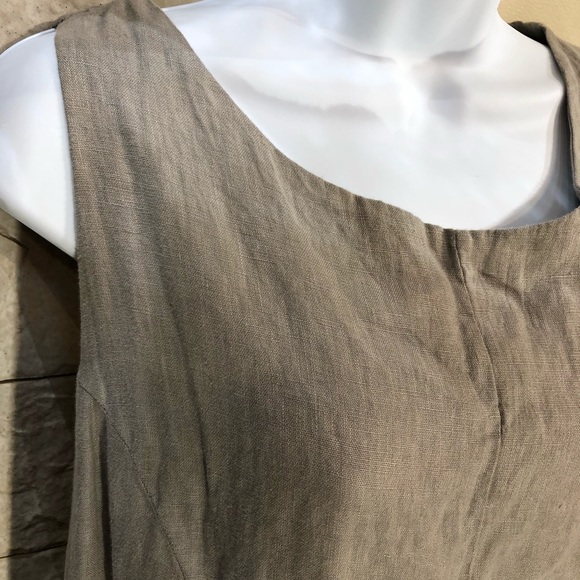 PIAZZA DEL TEMPIO WOMAN LINEN TOP DRESS - Picture 2 of 4